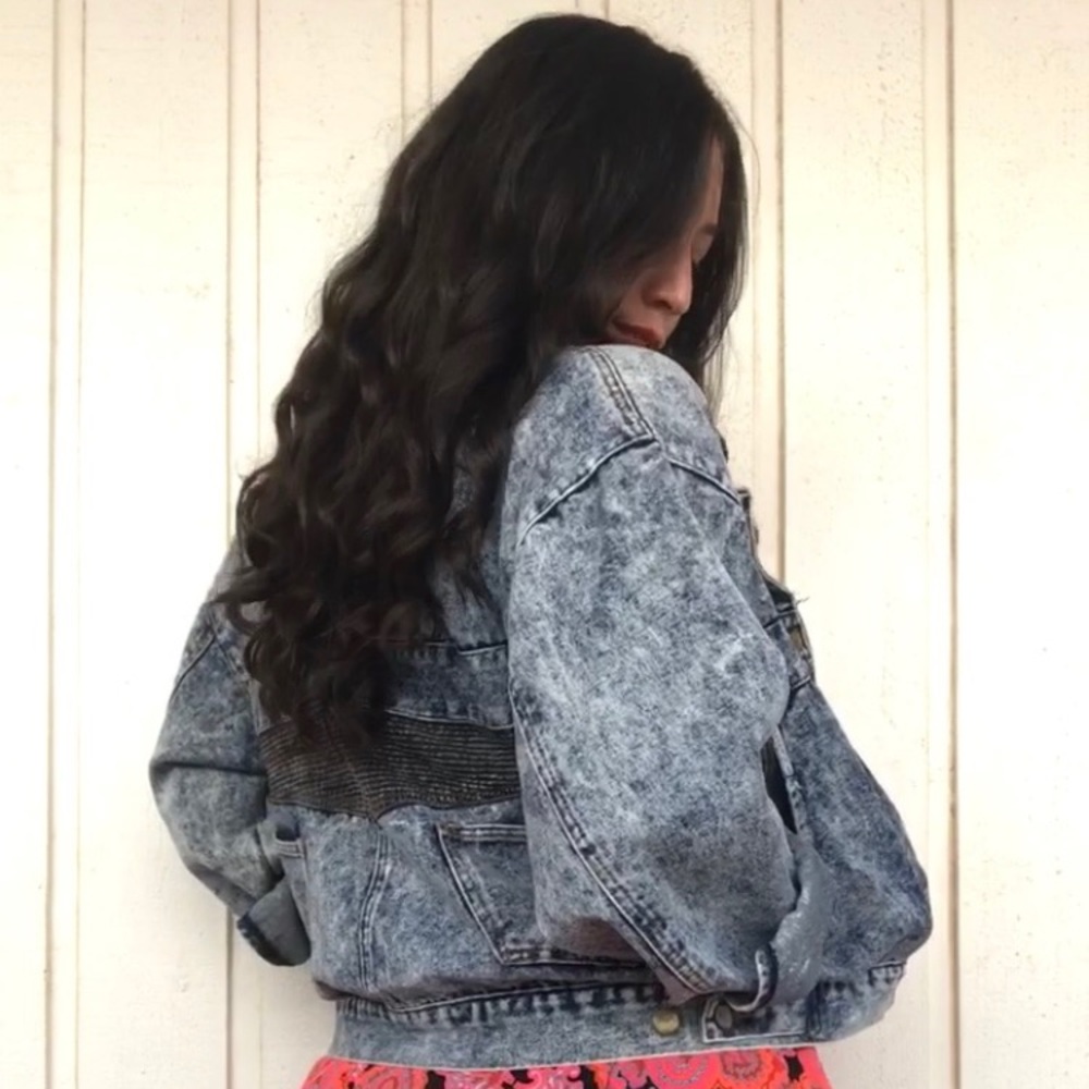Vintage oversized jean jacket